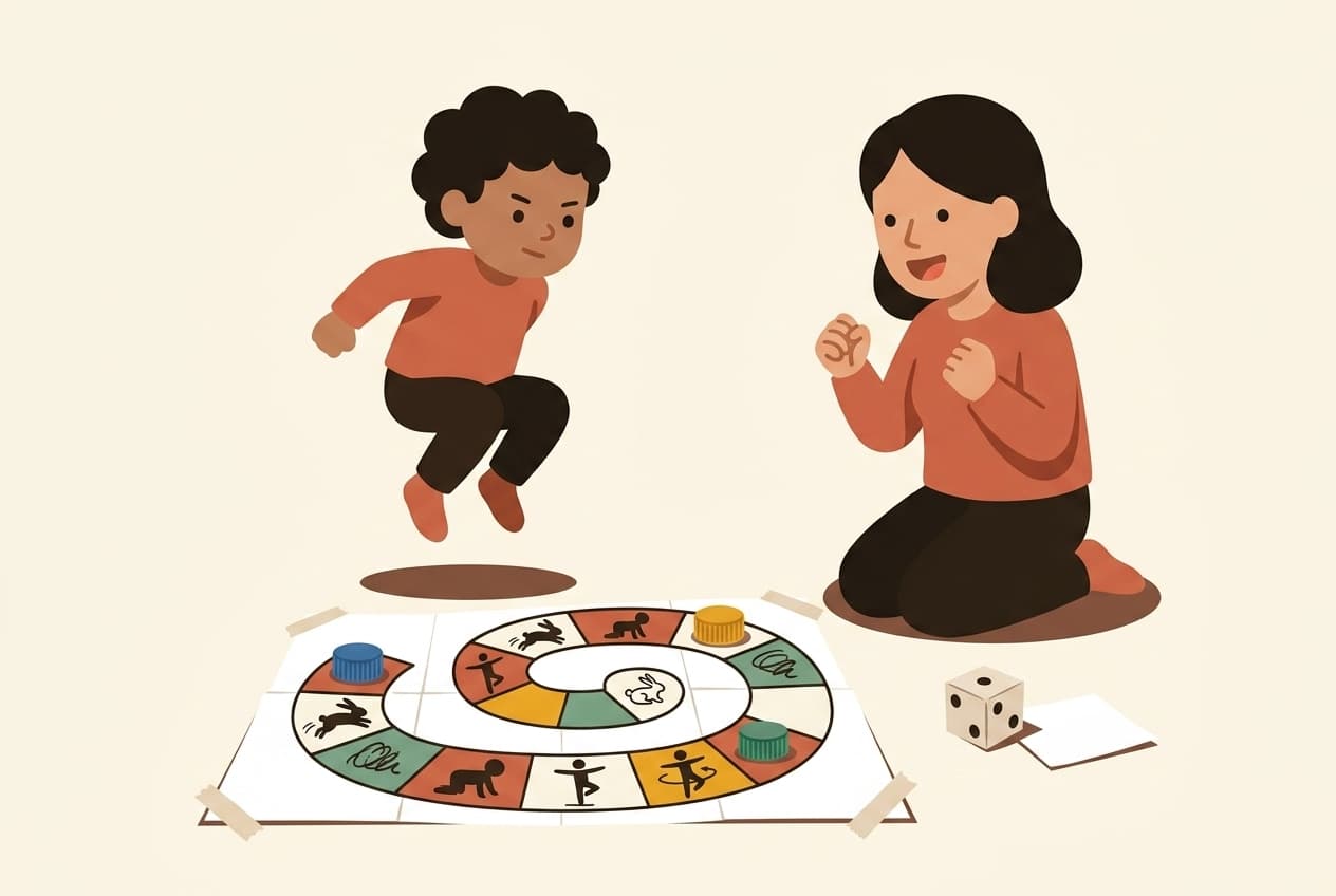 Le jeu de l'oie du mouvement