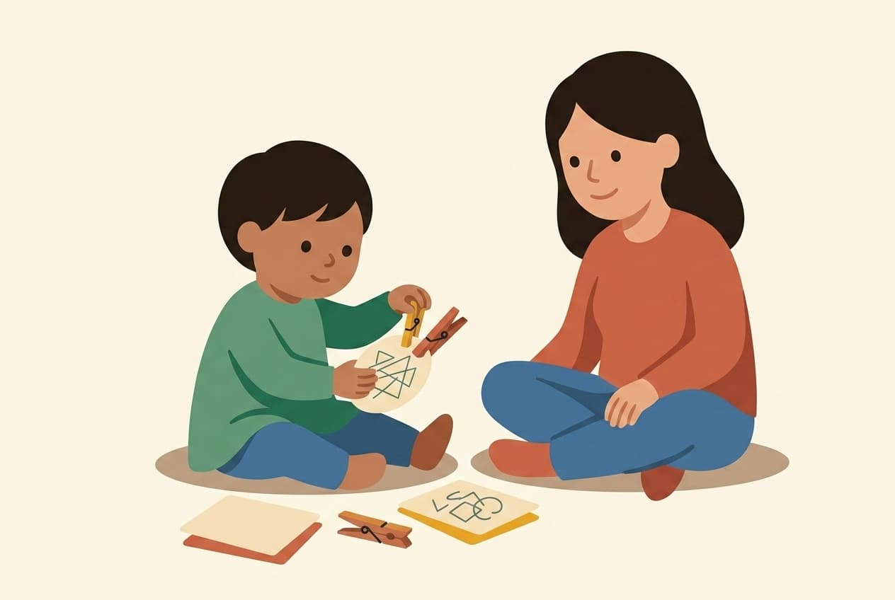 Les cartes à pincer