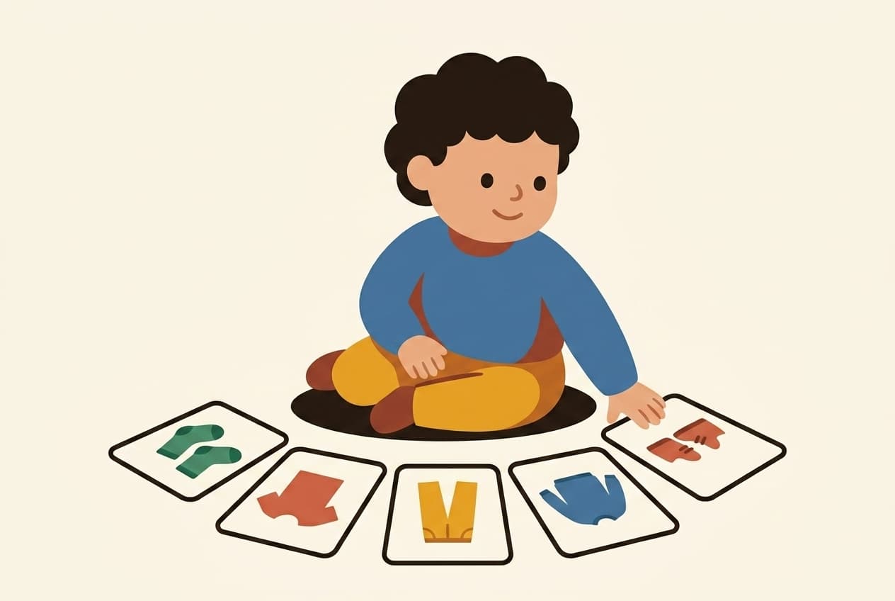 Getting Dressed Sequence Cards