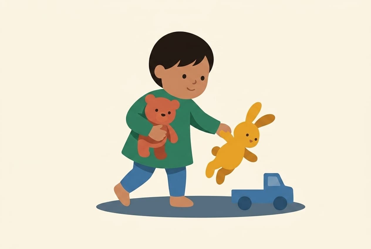 Rejouer les disputes avec les peluches