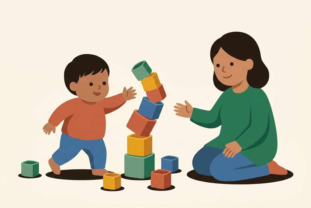 Block towers to build and knock down